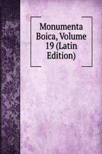 Monumenta Boica, Volume 19 (Latin Edition)