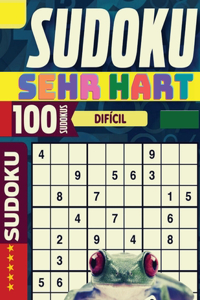 Sehr schweres Sudoku-Rätselbuch für Erwachsene