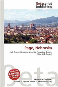 Page, Nebraska