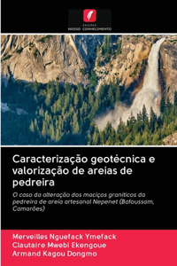 Caracterização geotécnica e valorização de areias de pedreira