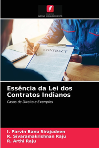 Essência da Lei dos Contratos Indianos