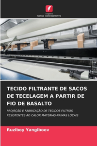 Tecido Filtrante de Sacos de Tecelagem a Partir de Fio de Basalto
