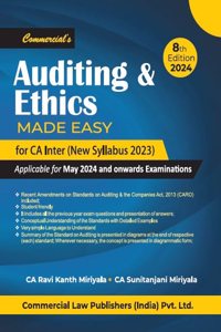 Auditing and Ethics Made Easy for CA Inter (New Syllabus 2023)