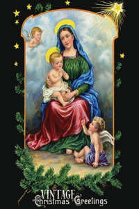 vintage Christmas greetings