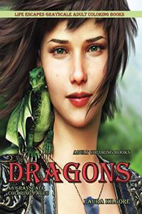 Adult Coloring Books Dragons