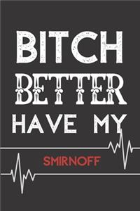 Smirnoff NOTEBOOK