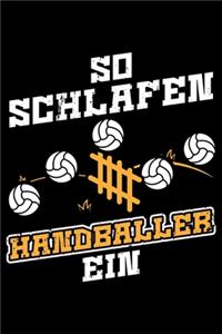 So Schlafen Handballer Ein