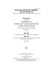 Guam War Claims Review Commission and Guam income tax