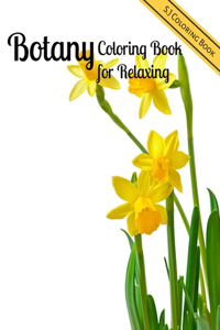 Botany Coloring Book for Relaxing