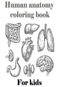 human anatomy coloring book
