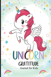 Unicorn Gratitude Journal for Kids