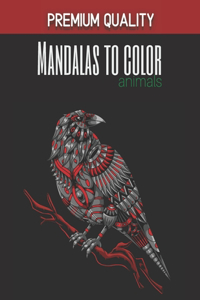 Animal coloring mandala - Premium Quality