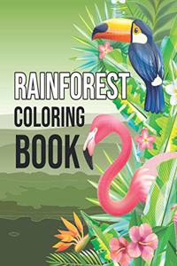 Rainforest Coloring Book