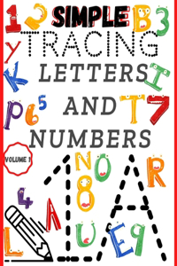 Simple Tracing Letters and Numbers