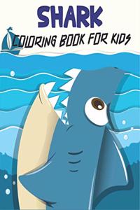 Shark Coloring Book For Kids