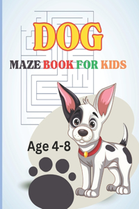 Dog Maze Book For Kids