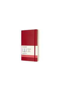 2020 12 MONTH DAILY LARGE DIARY SCARLET