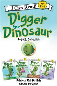Digger the Dinosaur I Can Read 4-Book Collection