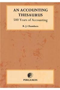 An Accounting Thesaurus