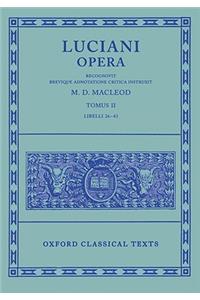 Lucian Opera Tomus II (Books XXVI-XLIII)