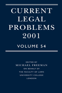 Current Legal Problems 2001