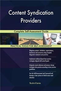 Content Syndication Providers Complete Self-Assessment Guide