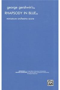 RHAPSODY IN BLUE MINIATURE SCORE