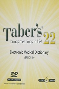 Taber's DVD-ROM Electronic Medical Dictionary v. 5.0