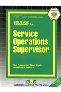 Service Operations Supervisor