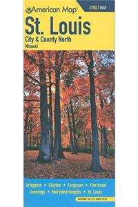 St. Louis City & County North, Missouri Street Map
