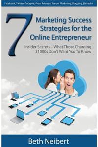 7 Marketing Success Strategies for the Online Entrepreneur