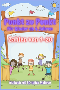 Von Punkt zu Punkt für Kinder ab 4-8 Jahren