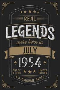 Real Legends were born in July 1954