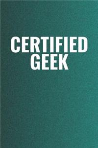 Certified Geek