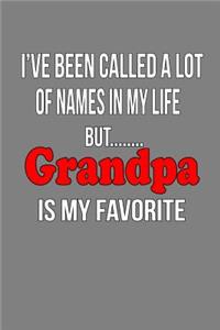 I'Ve Been Called A Lot Of Names In My Life But Grandpa Is My Favorite
