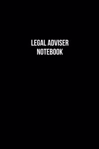 Legal Adviser Notebook - Legal Adviser Diary - Legal Adviser Journal - Gift for Legal Adviser