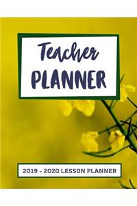 Teacher Planner 2019 - 2020 Lesson Planner