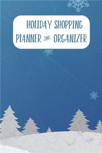 Holiday Shopping Planner and Organizer