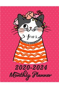 2020-2024 Fives Year Planner