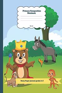 Primary Composition Notebook Story Paper Journal Grades K-2