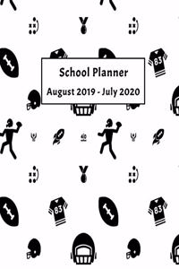 School Planner August 2019 - July 2020