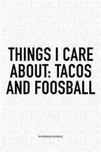 Things I Care About