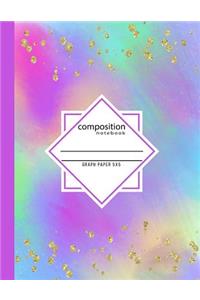 Composition Notebook Graph Paper 5x5