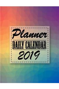 Planner Daily Calendar 2019