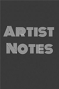 Artist Notes