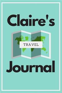 Claire's Travel Journal