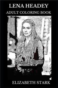 Lena Headey Adult Coloring Book