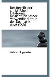 Der Begriff Der Christlichen Erfahrung