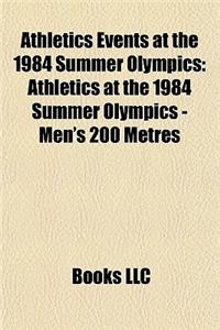 Athletics Events at the 1984 Summer Olympics