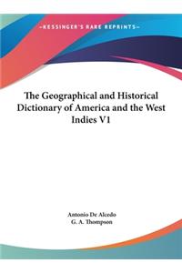 The Geographical and Historical Dictionary of America and the West Indies V1